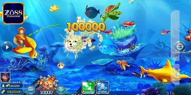 Chủ đề ngũ long săn cá đình đám