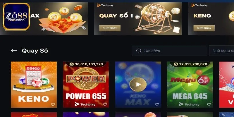 Thông tin tổng quan về xổ số Zo88